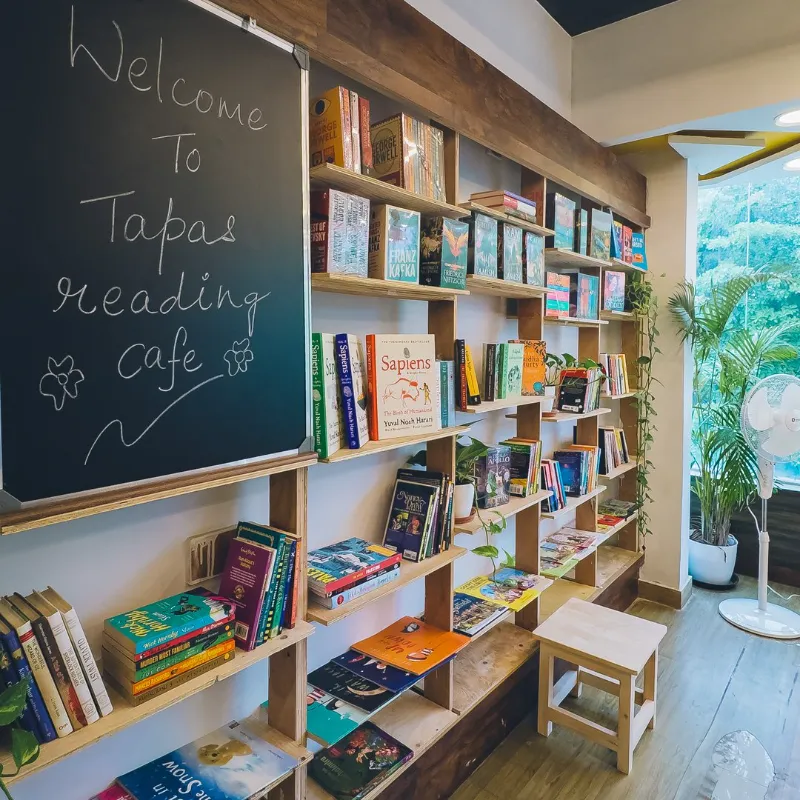Tapas Reading Cafe reading community cover
